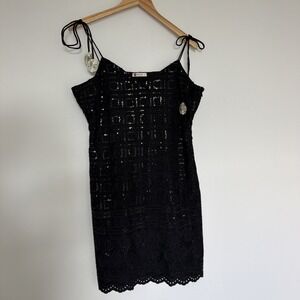 Aacho Ethnic Spaghetti Strap Sleeveless Indian Kurta Sz L